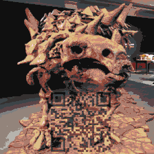 Mosaic size 1|||Each emoji converted to one pixel