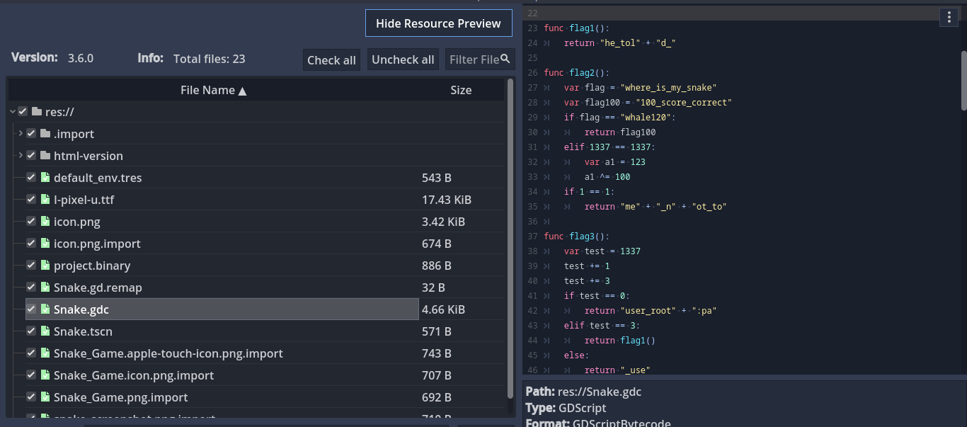 yep another snake game - gdsdecomp