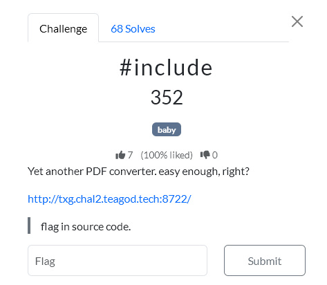 include