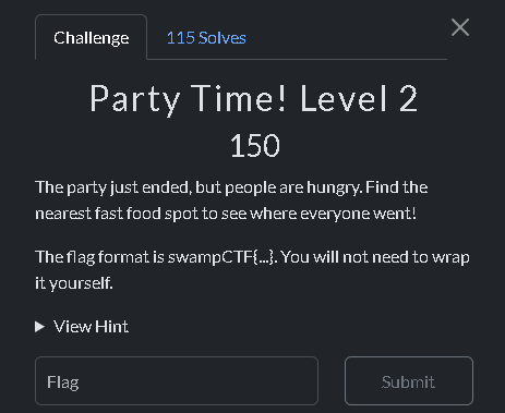 party time level 2